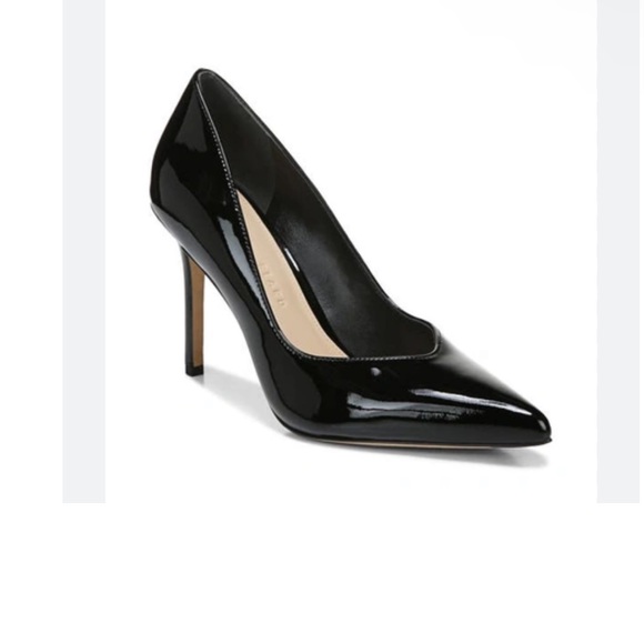 VERONICA BEARD Nathalia pointed toe black patent leather pumps size 7.5 - Picture 3 of 14